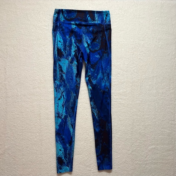 UNDER ARMOUR Women's Heat Gear Compression Leggings Blue Size Small - Picture 6 of 6